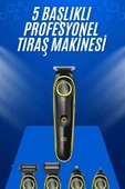 LitaeTrend Tıraş Makinesi Şarjlı 5 Başlıklı Burun ve Kulak Temizleme thumbnail 2