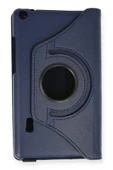 LitaeTrend Huawei MediaPad T3 7 Kılıf 360 Tablet Deri Kılıf - Lacivert thumbnail 2