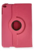 LitaeTrend iPad Mini 4 Kılıf 360 Tablet Deri Kılıf - Pembe thumbnail 2