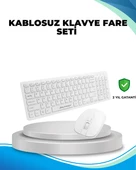 LitaeTrend Q Klavye Klavye ve Mouse Seti USB Girişli Kablosuz thumbnail 1