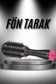 LitaeTrend Saç Şekillendirici Ve Saç Düzleştirici Fön Tarağı Tarak Fırça 1200w Saç Kurutma thumbnail 2