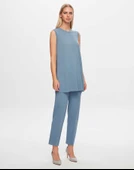 T24Y-6000 MISSDALIDA BASİC KOLSUZ TRİKO TUNİK thumbnail 5