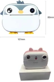 LitaeTrend Çocuklara Özel Şirin Tasarımlı Mini Fotoğraf Yazıcısı 3 Adet Rulo Hediyeli thumbnail 3