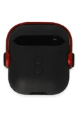 LitaeTrend Airpods 2 (2.nesil) Cool Kılıf - Siyah-Kırmızı thumbnail 3