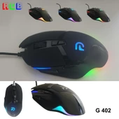 Trio - G402 Siyah RGB Gaming Mouse | Kablolu Oyuncu Faresi thumbnail 1