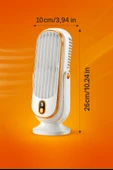 Taşınabilir Fan  USB Şarjlı, Dijital Kontrollü, Yüksek Performanslı Soğutma Kapalı ve Açık Alanlar thumbnail 5