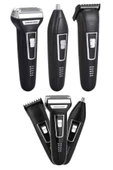 LitaeTrend 3'lü Set Saç Sakal Kesme Traş Makinesi Burun Kılı Alma Tıraş Makinesi thumbnail 4