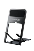 LitaeTrend CM25 Ayarlanabilir Katlanabilir Masaüstü Telefon Tutucu - Siyah thumbnail 1