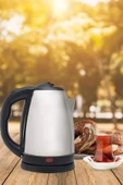 LitaeTrend Kettle C F Tipi 220-240V Paslanmaz Çelik Elektrik Kablolu Otomatik Kapanma thumbnail 2