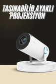 LitaeTrend Ayaklı Projeksiyon Taşınabilir Mini Projektör Sinema Projektörü Android thumbnail 1