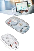 LitaeTrend Kablosuz Mouse Fare Şarjlı Bluetooth Wireless Çift Modlu Sessiz thumbnail 5