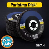 Siyah Parlatma Diski Döküm Metal Ahşap Yüzeyler İçin Pas Boya Sökücü Flap Disk 115 mm thumbnail 1