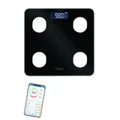KBS-1085 Dijital Baskül Yağ Su Kas Vücut Kitle Endeksi Kilo Ölçer Tartı thumbnail 1