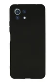 LitaeTrend Xiaomi Mİ 11 Lite Kılıf Nano içi Kadife Silikon - Siyah thumbnail 1