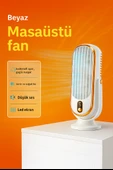 Taşınabilir Fan  USB Şarjlı, Dijital Kontrollü, Yüksek Performanslı Soğutma Kapalı ve Açık Alanlar thumbnail 4
