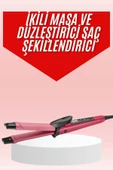 LitaeTrend Saç Şekillendirici Düzleştirici ve Maşa Özellikli Şekillendirici Seramik Kaplama thumbnail 1