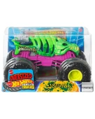 Hot Wheels Monster Trucks Oversized Skelesaurus Metal Araç JDP98 thumbnail 1