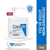 CeraVe Yüz ve Vücut Nemlendirici Pompalı Krem -Kuru Ciltler Için Seramid ve Hyalüronik Asit Içerikli 454Gr thumbnail 2