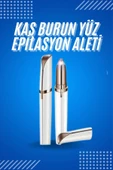 LitaeTrend Yüz Epilatör Kıl Kaş Bıyık Tüy Alma Aleti Kaş Bıyık Alma Epilatörü thumbnail 1