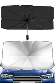 LitaeTrend Taşınabilir Oto Cam Güneşliği Katlanabilir Tüm Araçlara Uyumlu Güneş Gölge Koruyucu thumbnail 4
