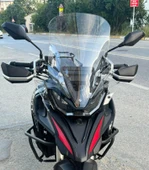 MOTOCAM RKS SRT 800 SX Siperlik Ön Cam 2024-2026 Model 61cm Şeffaf Renkli 4mm thumbnail 1