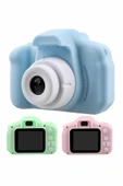 LitaeTrend Çocuklara Özel Fotoğraf Ve Video Çeken Mini Çok Renkli Fotoğraf Makinesi thumbnail 2