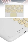 LitaeTrend Bluetooth Touchpad Klavye 10.9 inch Kablosuz Wifi Q Klavye Slim thumbnail 5