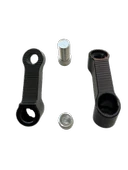 ÜNİVERSAL AYNA UZATMA GENİŞLETME APARATI SİYAH 10mm DÜZ DİŞ PCX thumbnail 2