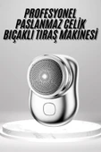 LitaeTrend Mini Sıfır Sakal Yanak Tıraş Makinesi USB Şarjlı Sıfır Sakal Taşınabilir Korumalı thumbnail 1