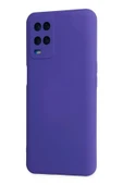 LitaeTrend Oppo A54 4G Kılıf Nano içi Kadife Silikon - Mor thumbnail 3
