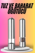 LitaeTrend Tuz Baharat Öğütücü Otomatik Baharat Değirmeni Uzun Ömürlü Pratik thumbnail 1