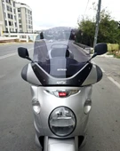 MOTOCAM Aprilia Scarabeo 500 Siperlik Ön Cam 49cm 2003-2008 Model Füme Renkli 4mm thumbnail 1