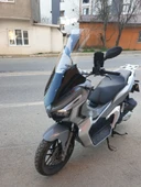 MOTOCAM Kral Arneb 150 Siperlik Ön Cam 2023-2025 Model 78cm şeffaf Renkli 4mm UZUN CAM thumbnail 3