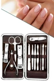 LitaeTrend Tırnak Bakım Seti Tırnak Düzeltme Batık 12 Parça Çanta Tipi Manikür Pedikür thumbnail 5