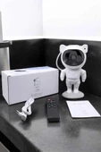 LitaeTrend Astronot Görünümlü Projeksiyon Speaker Taşınabilir thumbnail 5