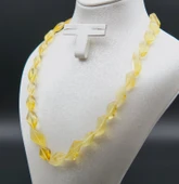 Rolex Kesim Sarı Kehribar Kolye sk000135 thumbnail 2