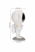 LitaeTrend Projeksiyon Astronot Lamba Speaker Sevimli Astronot Bluetooth Hoparlör thumbnail 4