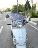 MOTOCAM SYM Fiddle 2 3 4 Ön Cam 2009-2023 Model 44cm Füme Renkli APARAT GÖNDERİLMEYECEK thumbnail 2