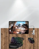 LitaeTrend Mobil Oyunlar için Klavye, Mouse ve Dönüştürücü Seti thumbnail 5