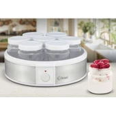 KYM-7211 Yoğurt Yapma Makinesi Paslanmaz Çelik Cam Kavanoz thumbnail 3