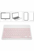 LitaeTrend Bluetooth Şarj Edilebilir Mini Q Klavye Kablosuz Taşınabilir thumbnail 3