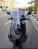 MOTOCAM Salcano Wind 150 Siperlik Ön Cam 2023-2025 Model 57cm Füme Renkli 4mm thumbnail 1