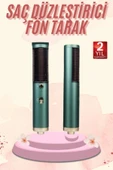 LitaeTrend Saç Düzleştirici Fön Makinesi Saç Fırçası Profesyonel Üflemeli thumbnail 1