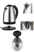 LitaeTrend Elektrikli Paslanmaz Çelik Su Isıtcı Çelik Kettle 1.8 Lt. Uzun Ömürlü thumbnail 4