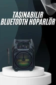 LitaeTrend Yeni Nesil Bluetooth Hoparlör USB TF Kart Girişli Çoklu Bağlantı thumbnail 1