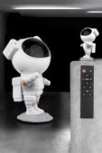 LitaeTrend Çocuklara Özel Projeksiyon Astronot Lamba Speaker Sevimli thumbnail 3