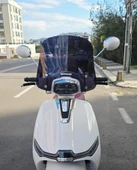 MOTOCAM Küba MT 50 Pro Plus Ön Cam 2024-2025 Model 39cm Siyah Renkli 4mm APARATSIZDIR thumbnail 1