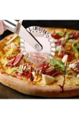 Saint Belisama Paslanmaz Çelik Tırtıklı Pizza Mantı Hamur Kesici Kesme Bıçağı Hamur Şekillendirme Ruleti thumbnail 3