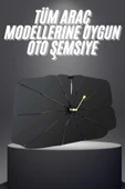 LitaeTrend Yeni Nesil Tüm Araç Modellerine Uygun Oto Şemsiye Katlanabilir UV Işınlarına Karşı thumbnail 1