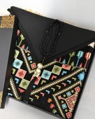 Çeyizlik Hediyelik Seccade Eşarp Tesbih Set – Kilim Desenli Kadife Astarlı Seccade, Eşarp, Kristal Tesbih Özel Kutulu Lüks Hediye Seti thumbnail 8